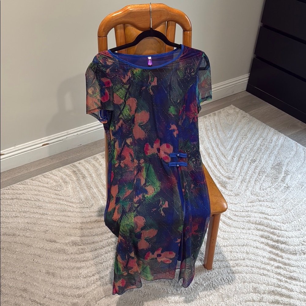 Floral Sheer Dress